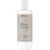 Indola Blonde Expert Insta Cool Shampoo 1000ml - Normale shampoo vrouwen - Voor Alle haartypes