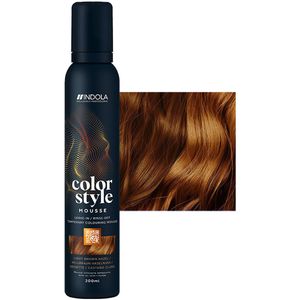 Indola - Color Style Mousse - Light Brown Hazel - 200 ml