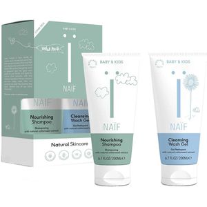 Naïf - Value Pack Shampoo + Wash Gel voor baby & kids