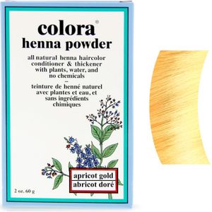 Colora Henna - Kleurpoeder - Apricot Gold - 60 gr