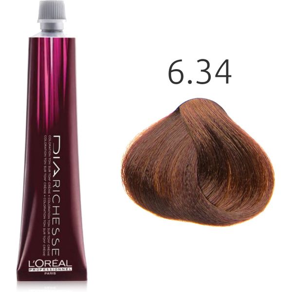 Loreal Dia Richesse 6.34/6GC Honey Chestnut Demi-Permanent