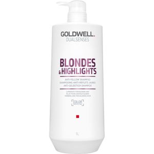 Goldwell - Dualsenses Blondes & Highlights - Anti-Yellow Shampoo - 1000 ml