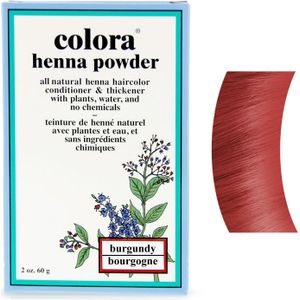 Colora Henna - Kleurpoeder - Burgundy - 60 gr