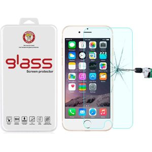 Hoed-Prins 0 26 mm 9H oppervlakte hardheid 2.5D Explosieveilig Tempered glas Film voor iPhone 6 Plus