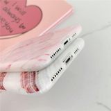 Voor iPhone 12 TPU Smooth Marbled IMD Mobile Phone Case (Graniet F18)