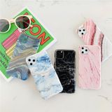 Voor iPhone 12 TPU Smooth Marbled IMD Mobile Phone Case (Graniet F18)