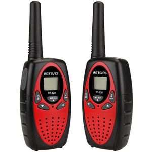 1 paar RETEVIS RT628 0.5W US Frequentie 462.550-467.7125MHz 22CHS Handheld Kinderen Walkie Talkie (Rood)