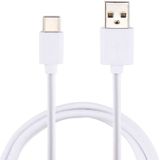 1m USB-C / Type-C met USB 2.0 gegevens / Kabel van de Lader  Voor Samsung Galaxy S8 &amp; S8 PLUS / LG G6 / Huawei P10 &amp; P10 Plus / Oneplus 5 / Xiaomi Mi6 &amp; Max 2 / en andere Smartphoneswit