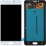 LCD-scherm en digitizer volledige montage (OLED-materiaal) voor Galaxy C7 Pro/C7010 (wit)