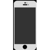 Gehard glas beschermfolie voor iPhone 5 &amp; 5S &amp; 5C(White)