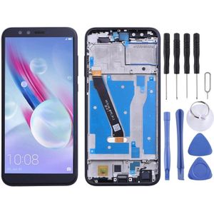 LCD-scherm en digitizer volledige montage met frame voor Huawei Honor 9 Lite (zwart)