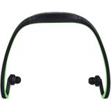 BS19 leven Sweatproof Stereo draadloze sport Bluetooth oordopjes koptelefoon In-ear Headphone Headset met Hands Free Call  voor slimme telefoons &amp; iPad &amp; Laptop &amp; Notebook &amp; MP3 of andere Bluetooth Audio Devices(Green)