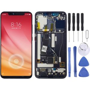 LCD-scherm en digitizer volledige montage met frame voor Xiaomi Mi 8 Explorer 8/Mi 8 Pro (zwart)