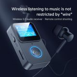 C33 Bluetooth 5.0 Audio-ontvanger Zender Draagbare MP3-speler met LCD-scherm Ondersteuning Afstandsbediening Camera