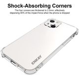 Hat-Prince Enkay Clear TPU Shockproof Soft Case Drop Protection Cover voor iPhone 13