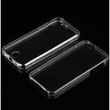 Voor iPhone 5 &amp; 5s &amp; SE 0 75 mm dubbelzijdig Ultra-thin transparante TPU beschermende Case(Transparent)