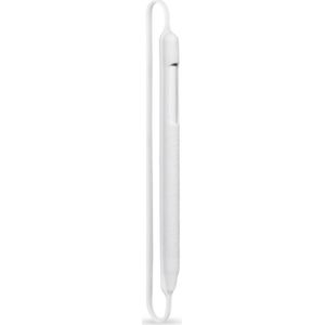 Apple pencil shock proof zachte siliconen beschermende cap houder Sleeve Pouch cover voor iPad Pro 9 7/10 5/11/12 9 potlood accessoires (wit)