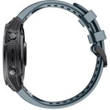 Voor Garmin Fenix 7S Quick Release Silicone Watchband (Navy Blue)
