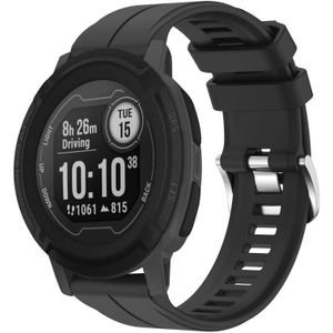 Voor Garmin Instinct 22mm Solid Color Silicone Watch Band