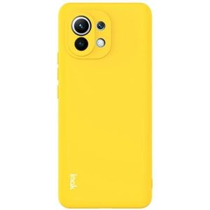 Voor Xiaomi Mi 11 5G IMAK UC-2-serie Schokbestendige volledige dekking Soft TPU-case (geel)