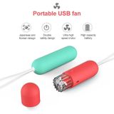 Capsule draagbare USB-fan  batterijcapaciteit: 1200mAh