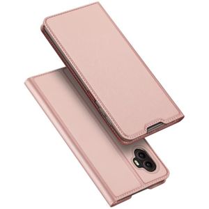 Voor Samsung Galaxy Xcover6 Pro Dux Dux Ducis Skin Pro Series Flip Leather Phone Case (Rose Gold)
