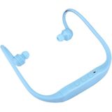 506 leven waterdichte Sweatproof Stereo draadloze sport oordopjes koptelefoon In-ear Headphone Headset met Micro SD-kaartsleuf  voor slimme telefoons &amp; iPad &amp; Laptop &amp; Notebook &amp; MP3 of andere Audio-apparaten  maximale SD Card Storage: 8GB(Blue)