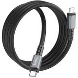 hoco X85 60W USB-C / Type-C naar USB-C / Type-C sterkte oplaadgegevenskabel (Lengte): 1m