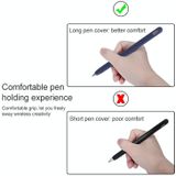 Voor Huawei M-pencil Stylus Touch Pen Geïntegreerde Anti-slip Siliconen Beschermhoes (Wit)