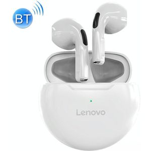 Lenovo HT38 Bluetooth 5.0 Intelligente ruisonderdrukking Draadloze Bluetooth-oortelefoon met oplaaddoos (wit)