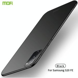 Voor Samsung Galaxy S20 FE MOFI Frosted PC Ultra-thin Hard Case(Zwart)