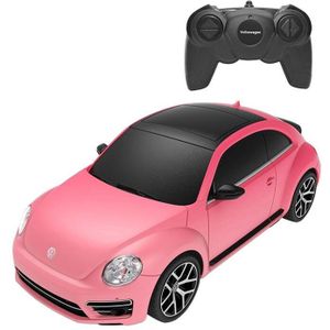 RASTAR R/C 1:24 Volkswagen Beetle remote control car - color change (pink)