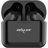 ZEALOT T3 Bluetooth 5.0 TWS draadloze Bluetooth-oortelefoon met oplaadbox  ondersteuning Touch &amp; Call &amp; Power Display(Zwart)