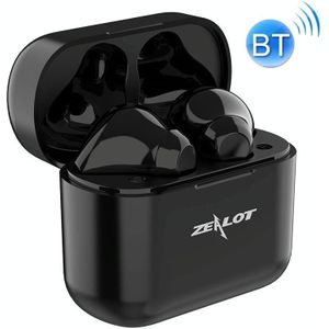 ZEALOT T3 Bluetooth 5.0 TWS draadloze Bluetooth-oortelefoon met oplaadbox  ondersteuning Touch &amp; Call &amp; Power Display(Zwart)