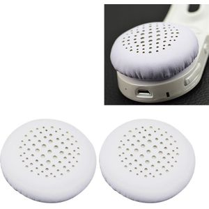 2 PCS voor Logitech UE3000 / UE3100 / UE3500 Headphone Protective Cover Soft Sponge Earmuffs (Wit)