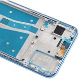 Front behuizing LCD frame bezel plaat voor Huawei Honor 10 Lite (blauw)