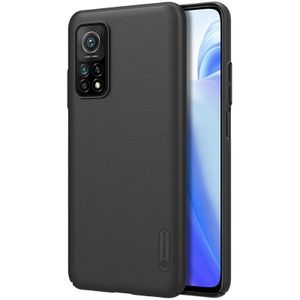 Voor Xiaomi Mi 10T / 10T Pro 5G NILLKIN Frosted Concave-convex Texture PC Protective Case(Zwart)