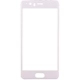 Voor Huawei P10 0.3mm 9H oppervlaktehardheid 3D gebogen zeefdruk volledige scherm gehard glas Screen Protector (wit)