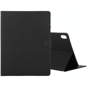GOOSPERY DIARY Horizontale Flip PU Lederen Case met Holder &amp; Card Slots &amp; Wallet For iPad Air (2020)(Zwart)