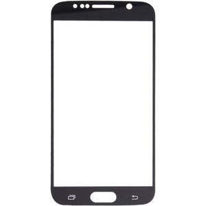 Voor Galaxy S6 / G920 0 26 mm 9H oppervlaktehardheid explosieveilige zeefdruk getemperd glas volledig scherm Film (zwart)