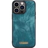 Voor iPhone 14 Pro Max CaseMe 008 Afneembare Multifunctionele Lederen Telefoon Case (Blauw)