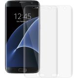 Voor Galaxy S7 2 PCS 3D Curved Full Cover Soft PET Film Screen Protector