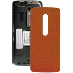 Batterij achtercover voor Motorola Moto X Play XT1561 XT1562 (oranje)