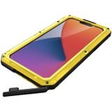 For iPhone 14 Plus Shockproof Waterproof Dustproof Metal + Silicone Phone Case(Yellow)