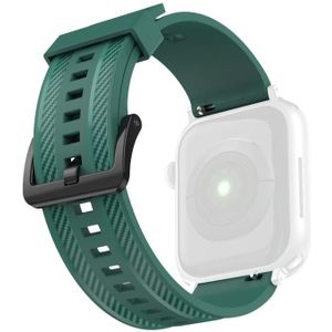Koolstofvezel textuur vervanging horlogeband voor Apple Watch Series 7 45mm / 6 &amp; SE &amp; 5 &amp; 4 44mm / 3 &amp; 2 &amp; 1 42mm