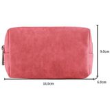 2 stks draagbare digitale accessoire lederen tas enkele laag opbergtas  kleur: microfiber schapenvacht