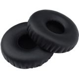 Voor JBL Synchros E40/E40BT/T450 koptelefoon imitatieleer + Foam zachte oortelefoon beschermende cover earmuffs  één paar (zwart)