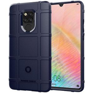 Schokbestendig volledige dekking silicone case voor Huawei mate 20X Protector cover (donkerblauw)