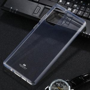 Voor Samsung Galaxy Note20 GOOSPERY JELLY Volledige dekking Soft Case (transparant)