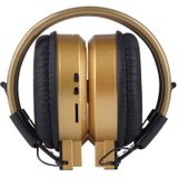 SH-S1 vouwen Stereo HiFi Wireless Sports Headphone Headset met LCD-scherm aan Display Track informatie &amp; SD / TF kaart  voor slimme telefoons &amp; iPad &amp; Laptop &amp; Notebook &amp; MP3 of andere Audio Devices(Random Delivery)(Gold)